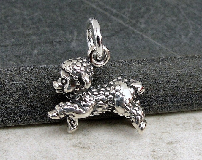 925 Sterling Silver Sheep Charm, Lamb Charm, Farm Animal Charm, Livestock Charm, 3D Sheep Necklace Charm, Sheep Gift, Sheep Jewelry