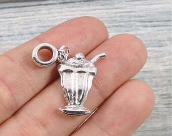 Pewter CoolerIce Box Charms 3 Set of Three 5185