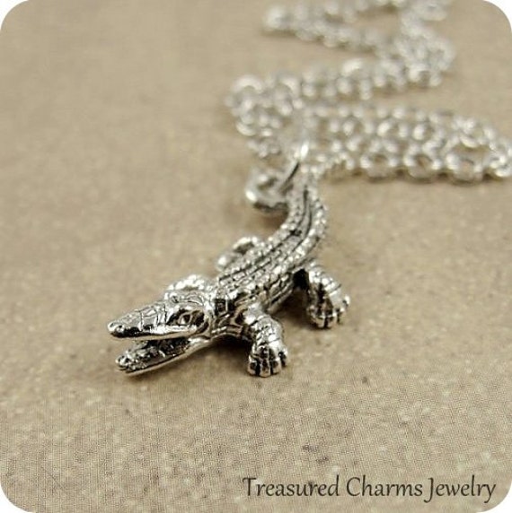 Alligator Charm Charms for Bracelets and Necklaces 
