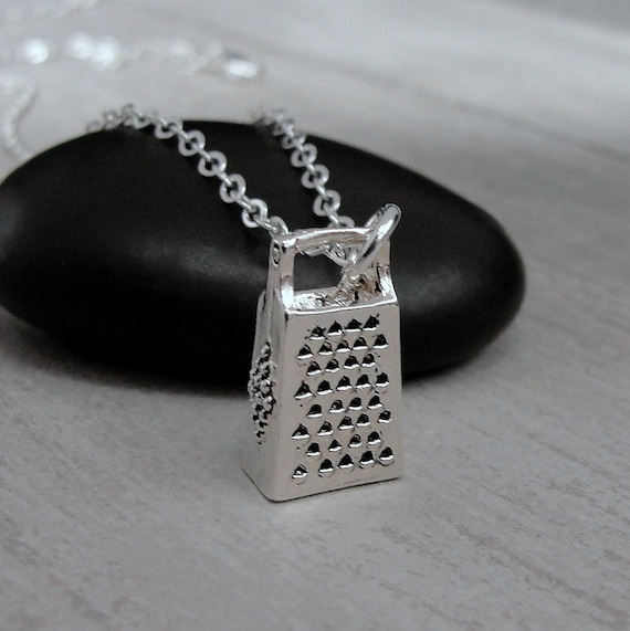 Cooking Utensils Charm Sterling Silver Strainer Spatula and Egg Beater 3D - Made in the USA Cooking Utensils Charm Sterling Silver Strainer Spatula and Egg Beater 3D - Made in the USA