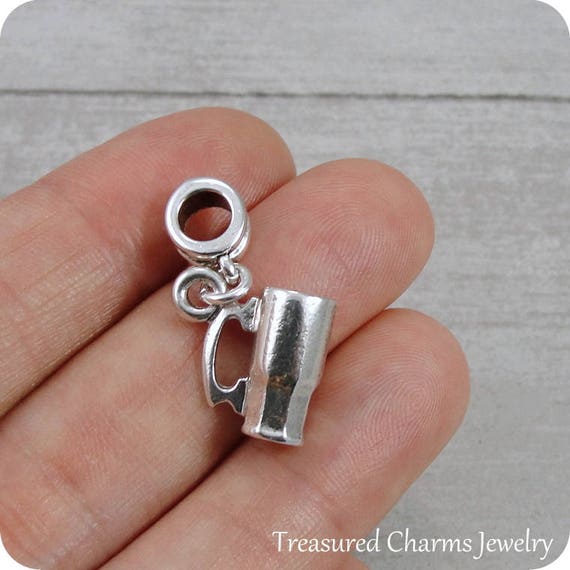 Uniqueen Breloque lettre alphabet en argent sterling Compatible avec bracelets europ/éens