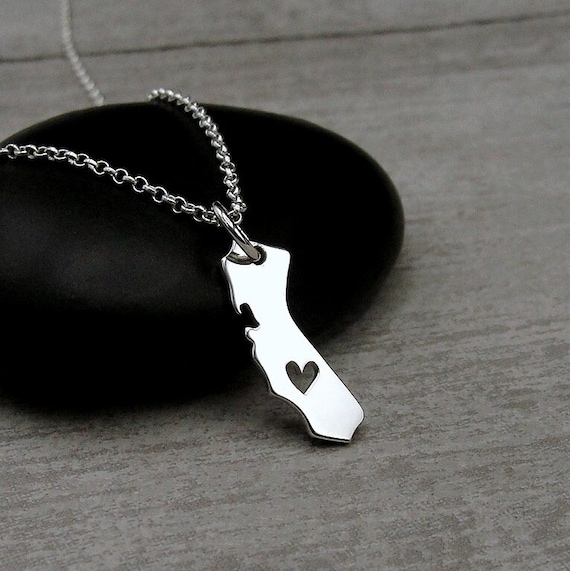 Silver Cali Heart Silver Cali Heart