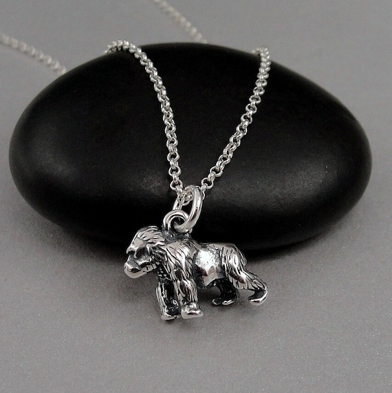 Gorilla Charm Sterling Silver Gorilla Charm Sterling Silver