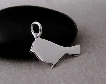 Robin Zipper Charm, Robin Clip, Zipper Charm, Robin Zip Charm