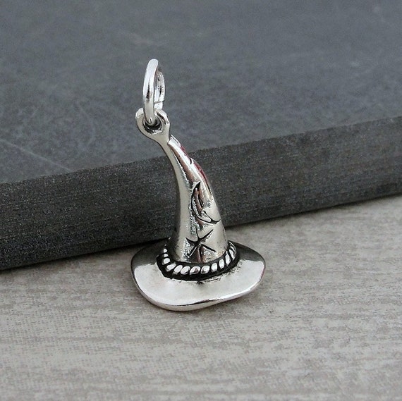 3D Sombrero Charm with Flowers Hat Sterling Silver, Made in the USA 3D Sombrero Charm with Flowers Hat Sterling Silver, Made in the USA