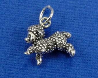 Sterling Silver Sheep Charm, Sheep Pendant, Lamb Charm, Necklace Charm, Bracelet Charm, Cute Sheep Gift Jewelry