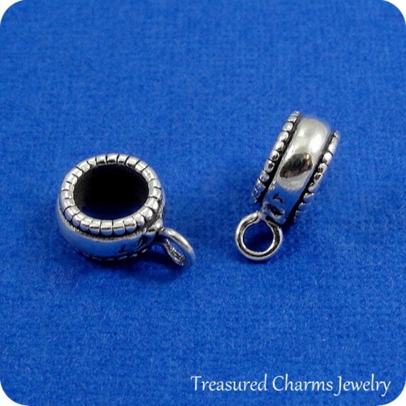 Native Motif .925 Solid European Spacer Bead Charm Euro Native Motif .925 Solid European Spacer Bead Charm Euro