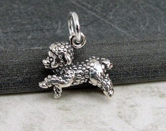 925 Sterling Silver Sheep Charm, Lamb Charm, Farm Animal Charm, Livestock Charm, 3D Sheep Necklace Charm, Sheep Gift, Sheep Jewelry