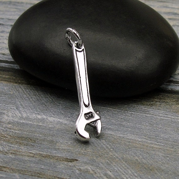 Wrench Charm Sterling Silver Wrench Charm Sterling Silver