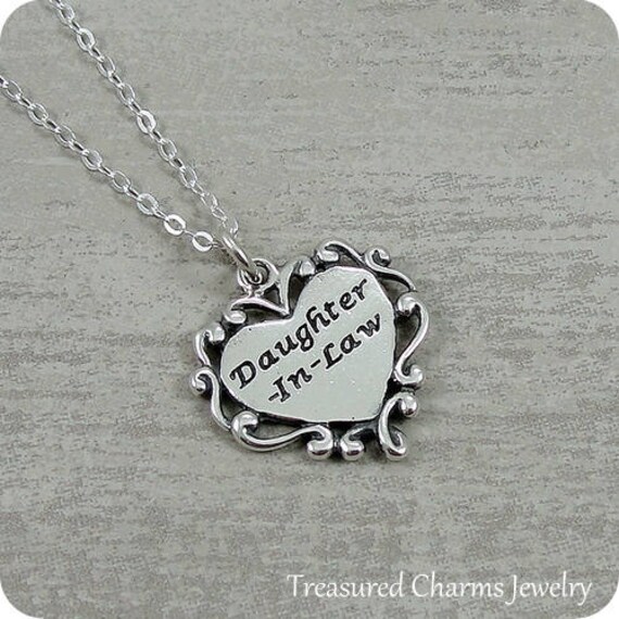 sterling silver daughter in law necklace