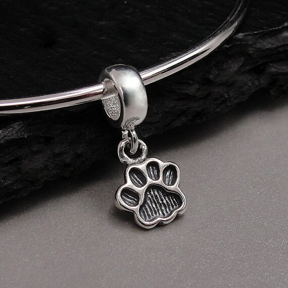 Ciondolo Bracciale Perline Argento Sterling 925 Fiore Europeo Cuore - Foto 6