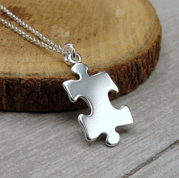 Puzzle Charm Autism Awareness Sterling Silver Puzzle Charm Autism Awareness Sterling Silver