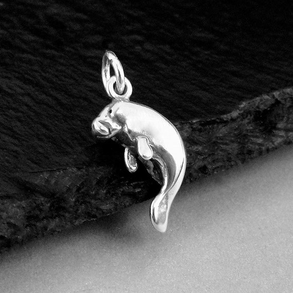 Sterling silver manatee best sale charm