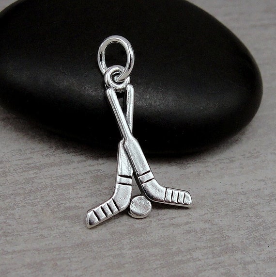 Hockey stick charm best sale