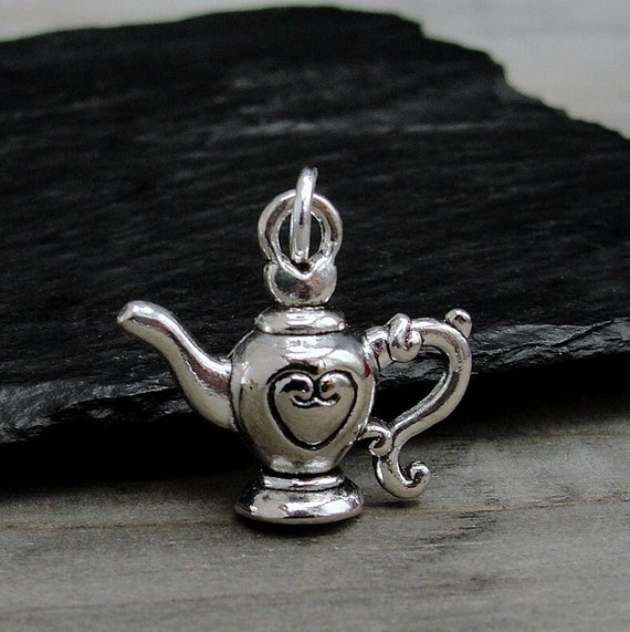 Llama Charm Sterling Silver Antiqued Finish 3D Llama Charm Sterling Silver Antiqued Finish 3D