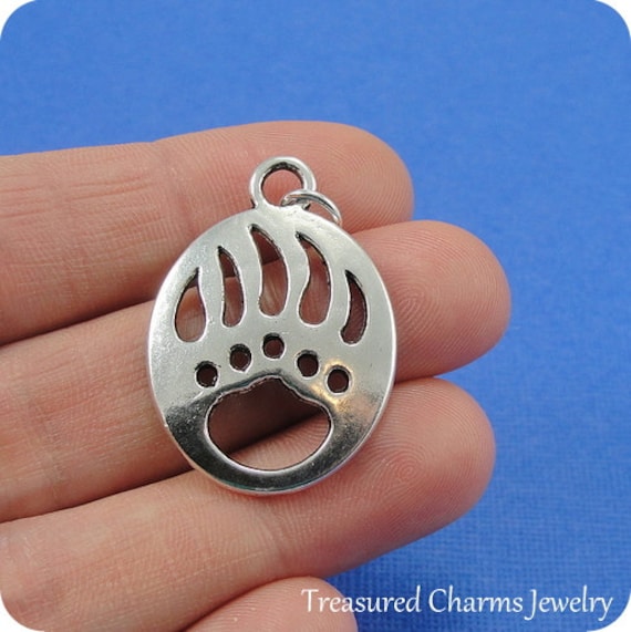 Bear paw charm best sale