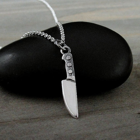 ネックレス・チョーカー BLENDOFF Chef Knife Necklace Silver 925 chefs-knife-necklace-silver-