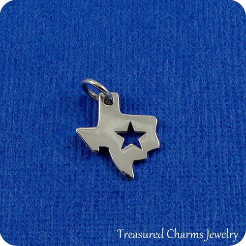 Sterling Silver Texas Bracelet State of Texas Jewelry Texas Etsy