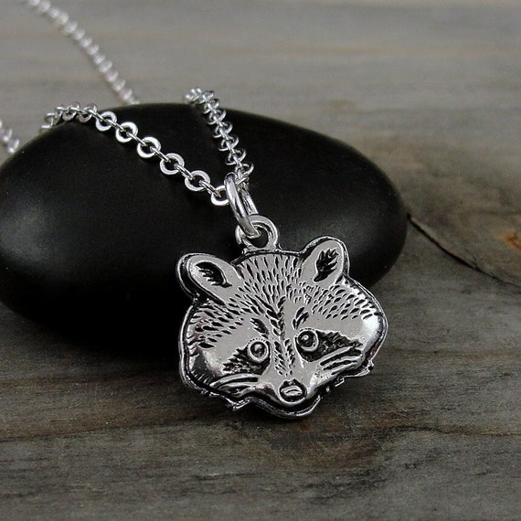 Raccoon Charm 3D Sterling Silver Trash Panda Raccoon Charm 3D Sterling Silver Trash Panda