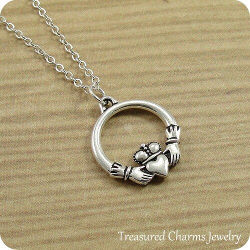 Claddagh Necklace - Etsy