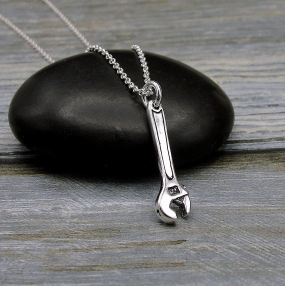 Wrench Charm Sterling Silver Wrench Charm Sterling Silver