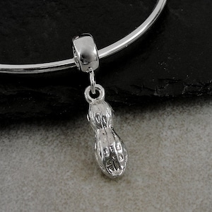 Peanut charm for pandora bracelet hot sale