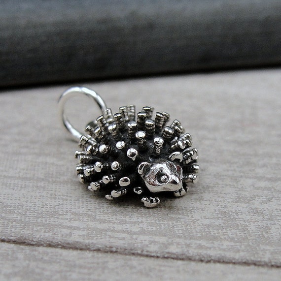 Hedgehog Charm Sterling Silver Hedgehog Charm Sterling Silver