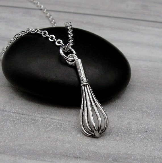 Wire Whisk Cooking Utensil Kitchen Charm Sterling Silver Wire Whisk Cooking Utensil Kitchen Charm Sterling Silver