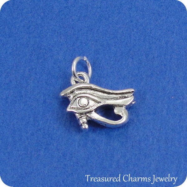 Eye of Horus Charm - Silver Eye of Horus/Ra Charm for Necklace or Bracelet