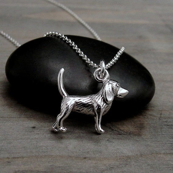 Dog charm necklace hotsell
