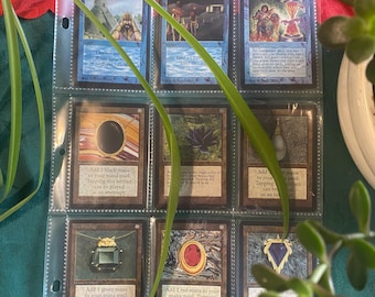 Power Nine ChrisProxyShop Proxy HandPicked Vintage Black Lotus Mox Ancestral Recall Timetwister Time Walk