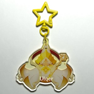 Pure Vanilla Cookie keychain/sticker! ⦊Cookie Run Kingdom