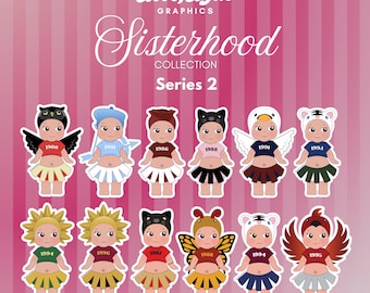 Sorority/Organization Sisterhood Series 2 Sonny Angel Inspired Stickers