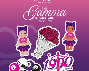 SLG Gamma Sticker Pack (4 Count)