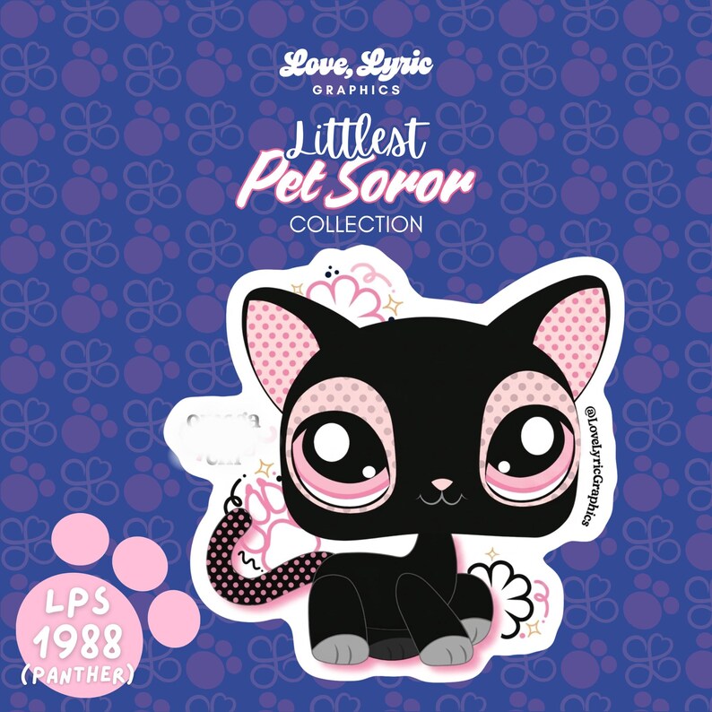 Lps Sticker Eye Sorority