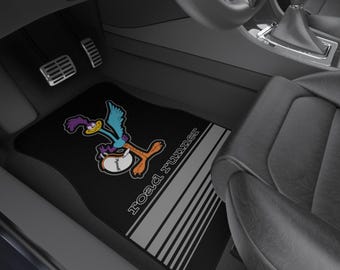 77 Plymouth Roadrunner Tribute Car Floor Mats (Set of 4) blk