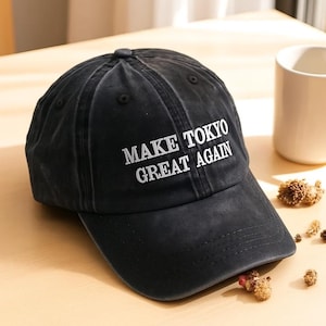 帽子 BASICKS Make Tokyo Great Again Cap BASICKS - Make Tokyo Great Again Cap / メイクトウキョウ