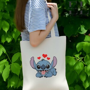 Love Stitch Embroidery Design File, Lilo and Stitch, Cute Stitch  Embroidery, Stitch with Hearts, Heart Stitch Embroidery