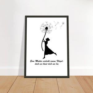 Festa della mamma - Manifesto con frase dolce