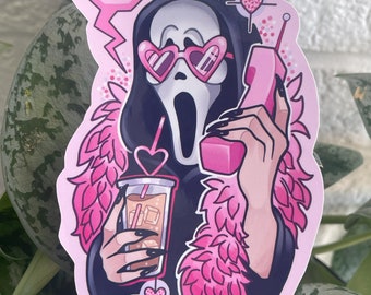Girlypop Scream Sticker