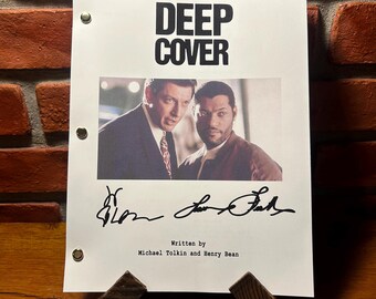 ローレンス・フィッシュバーン - 本物の直筆サイン入り写真、COA付き