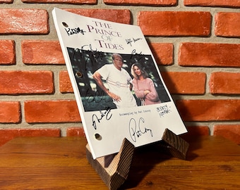 El Príncipe de las Mareas Guion Autografiado Firmado Guion Completo Guion Completo Reimpresión Streisand Nolte