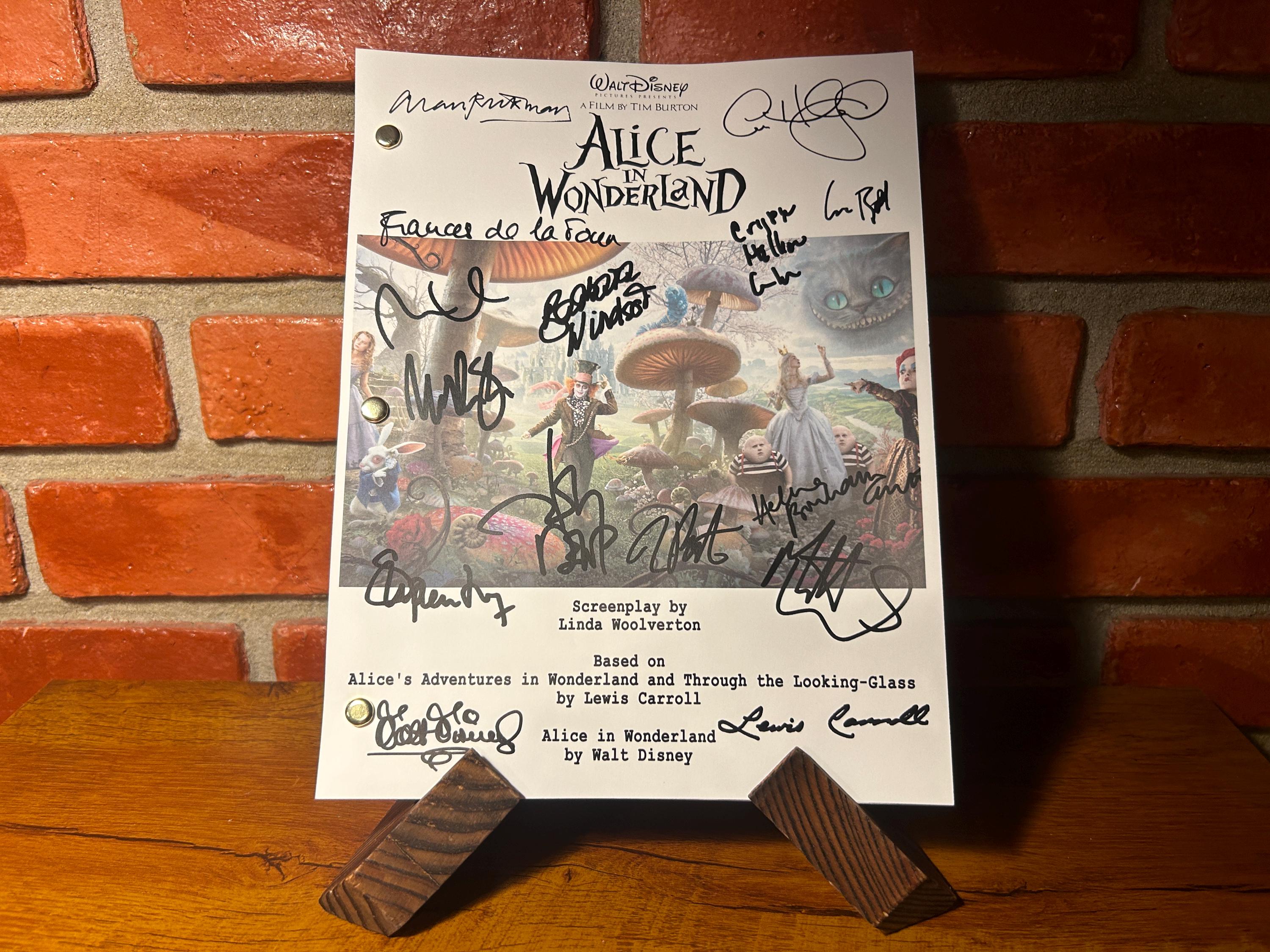 Original autograph tim burton - Etsy España