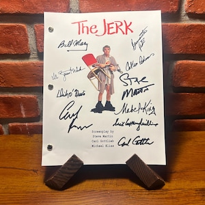 The Jerk Cast Signed Autographed Script Full Screenplay Reprint Steve Martin