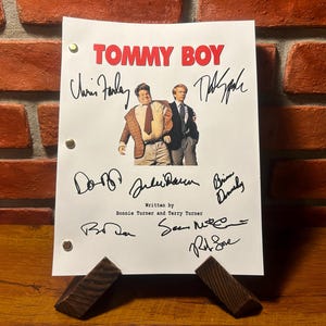 Tommy Boy Signed Autographed Script Full Screenplay Full Script Reprint Chris Farley