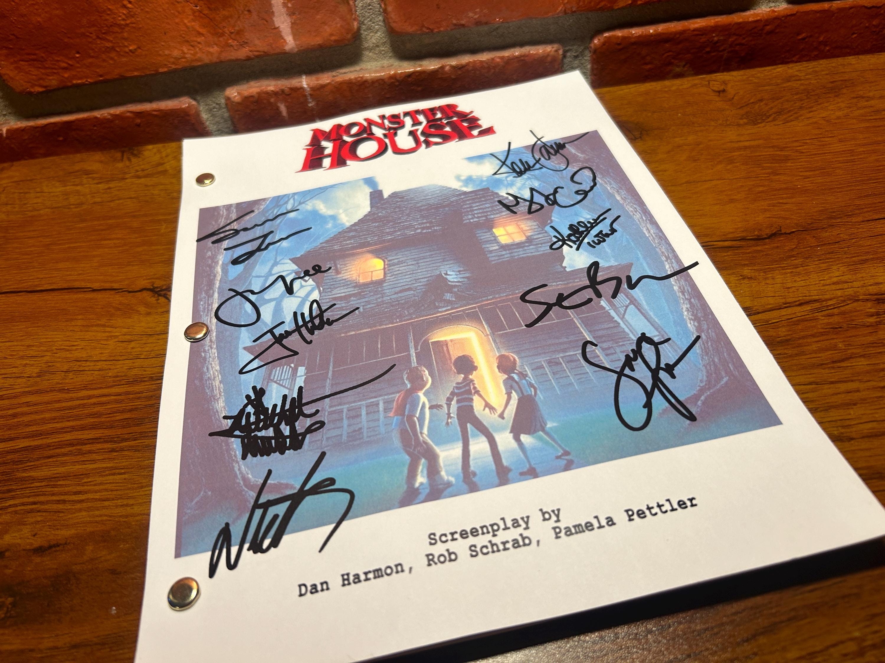Monster House Signed Autographed Script Full Screenplay Full Script ...