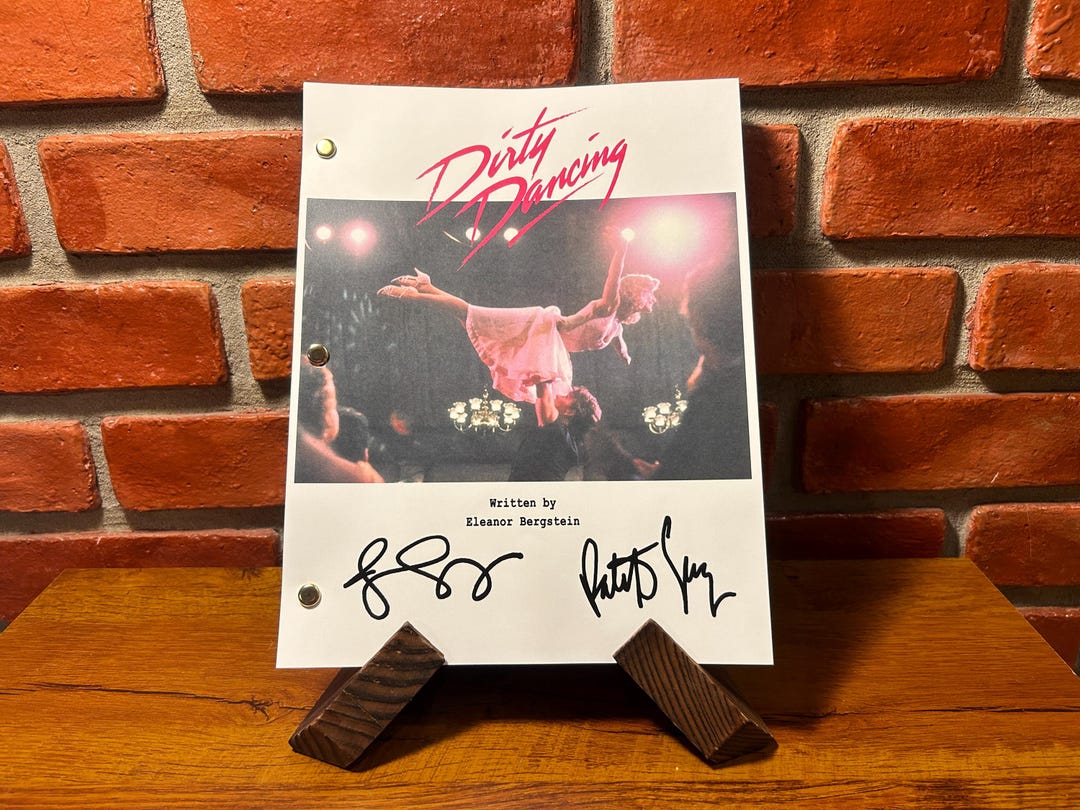 Dirty Dancing Signed Autographed Script Full Screenplay Full Script