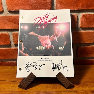 Dirty Dancing Signed Autographed Script Full Screenplay Full Script Reprint Jennifer Grey Patrick Swayze