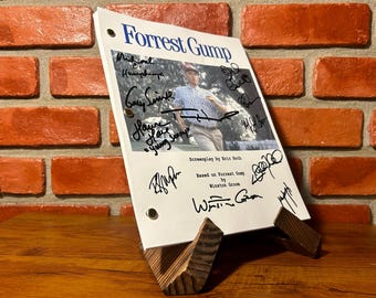 Forrest Gump Signed Autographed Script Pilot Episode Full Screenplay Reprint Tom Hanks Eric Roth