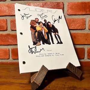 Sliders Signed Autographed Script Screenplay Cast Signed Reprint TV Show